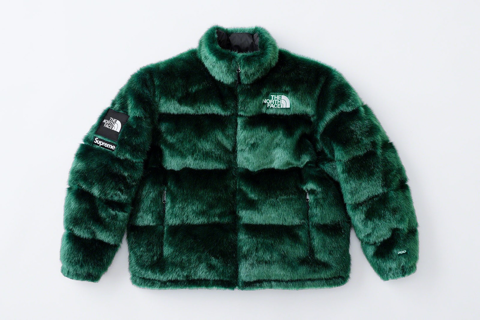 Supreme×The North Face Faux Fur Nuptse smcint.com