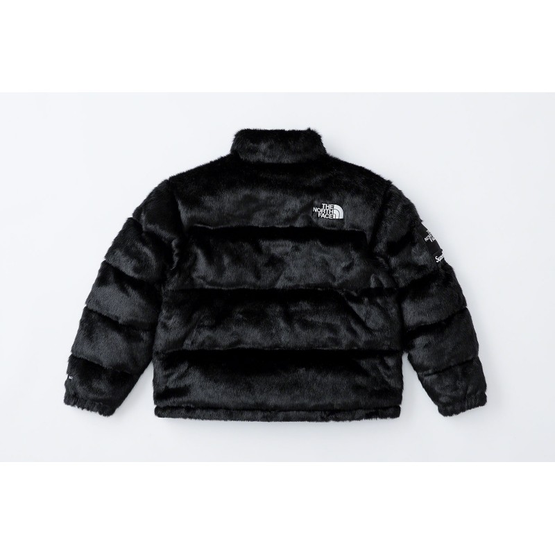 supreme the north face faux fur nuptse