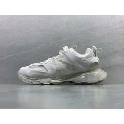 GT Balenciaga Track Clear Sole in White