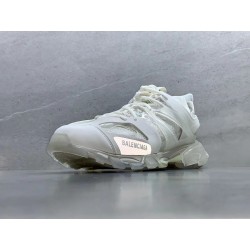 GT Balenciaga Track Clear Sole in White