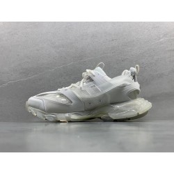 GT Balenciaga Track Clear Sole in White