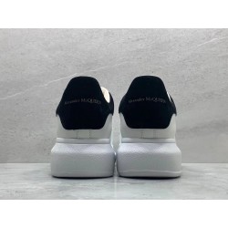GT Alexander McQueen Oversized Sneaker White Black Suede