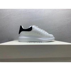 GT Alexander McQueen Oversized Sneaker White Black Suede