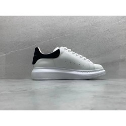 GT Alexander McQueen Oversized Sneaker White Black Suede