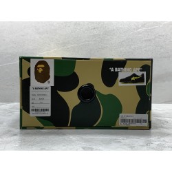 GT A Bathing Ape Sk8 Sta Black Electric Yellow