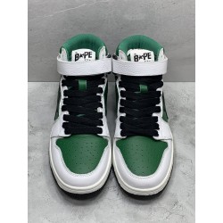 GT A Bathing Ape Bape SK8 Sta White Green