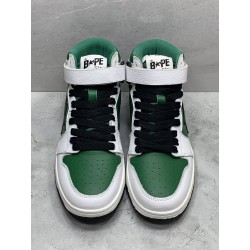 GT A Bathing Ape Bape SK8 Sta White Green