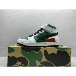 GT A Bathing Ape Bape SK8 Sta White Green