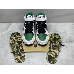 GT A Bathing Ape Bape SK8 Sta White Green