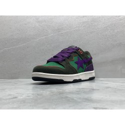 GT A Bathing Ape Bape Dark Purple Green