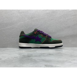 GT A Bathing Ape Bape Dark Purple Green