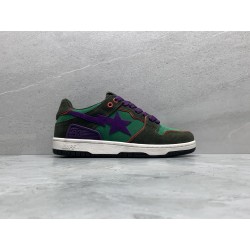 GT A Bathing Ape Bape Dark Purple Green