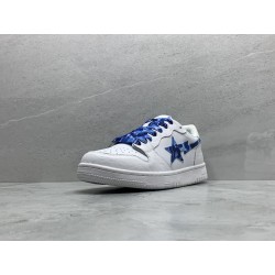 A Bathing Ape Bape Court Sta White Blue Camo