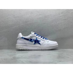 A Bathing Ape Bape Court Sta White Blue Camo