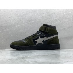 GT A Bathing Ape Bape SK8 Sta Olive Black