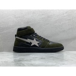 GT A Bathing Ape Bape SK8 Sta Olive Black