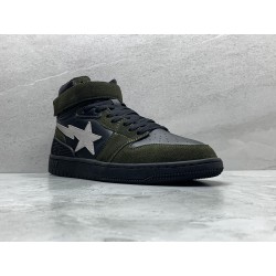 GT A Bathing Ape Bape SK8 Sta Olive Black
