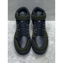 GT A Bathing Ape Bape SK8 Sta Olive Black