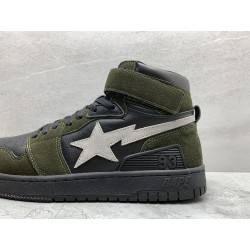 GT A Bathing Ape Bape SK8 Sta Olive Black