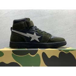 GT A Bathing Ape Bape SK8 Sta Olive Black