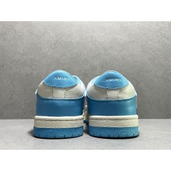 GT Amiri Skel Top low Top Sneakers Powder Blue White