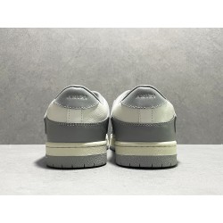 GT Amiri Skel Top low Top Sneakers Grey White