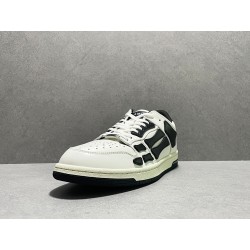 GT Amiri Skel Top low Top Sneakers White Black