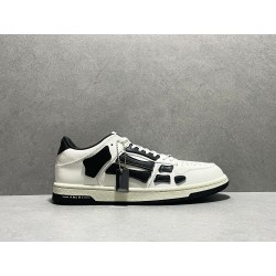 GT Amiri Skel Top low Top Sneakers White Black