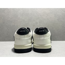 GT Amiri Skel Top low Top Sneakers White Black