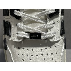 GT Amiri Skel Top low Top Sneakers White Black