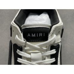 GT Amiri Skel Top low Top Sneakers White Black