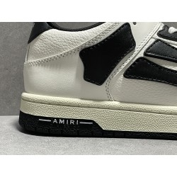 GT Amiri Skel Top low Top Sneakers White Black