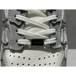 GT Amiri Skel Top low Top Sneakers Grey White