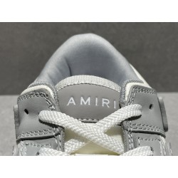 GT Amiri Skel Top low Top Sneakers Grey White