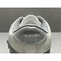 GT Amiri Skel Top low Top Sneakers Grey White