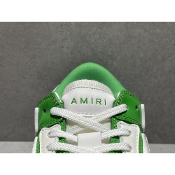 GT Amiri Skel Top low Top Sneakers White Green