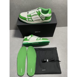 GT Amiri Skel Top low Top Sneakers White Green