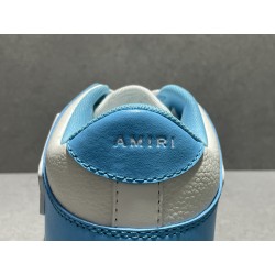 GT Amiri Skel Top low Top Sneakers Powder Blue White