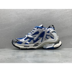 GT Balenciaga Runner Blue White Grey