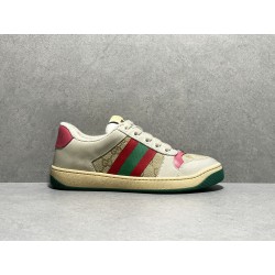 GT Gucci Screener Leather Sneaker butter leather