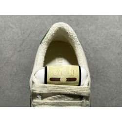 GT Gucci Screener Leather Sneaker Off White