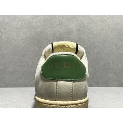 GT Gucci Screener Leather Sneaker Off White