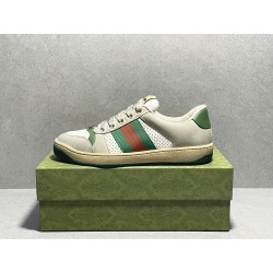 GT Gucci Screener Leather Sneaker Off White