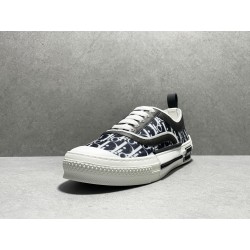 GT B23 Low Top Sneaker Black White Dior Oblique Canvas