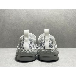 GT B23 Low Top Sneaker Grey Dior Oblique Canvas