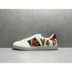 GT Gucci Ace Embroidered Love Sneaker