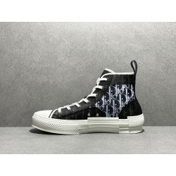 GT DIOR B23 High lack White Oblique Sneaker