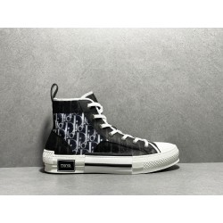 GT DIOR B23 High lack White Oblique Sneaker