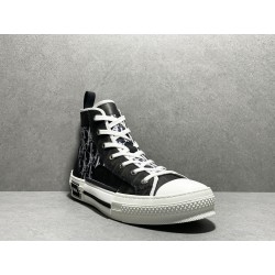 GT DIOR B23 High lack White Oblique Sneaker