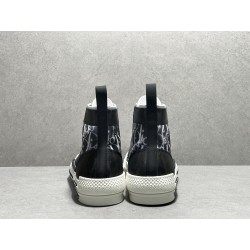 GT DIOR B23 High lack White Oblique Sneaker